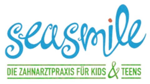 seasmile Die ZAHNARZTPRAXIS FÜR KIDS & TEENS Logo (DPMA, 08/26/2017)