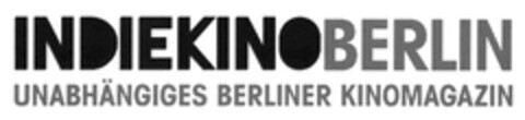 INDIEKINOBERLIN UNABHÄNGIGES BERLINER KINOMAGAZIN Logo (DPMA, 11/09/2017)