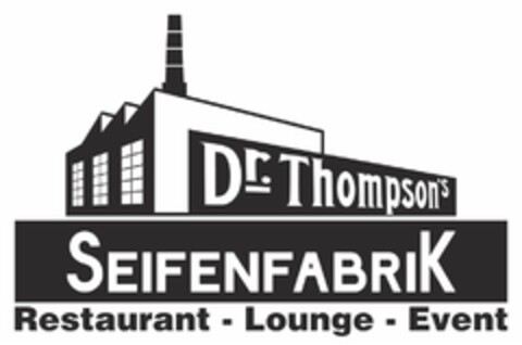 SEIFENFABRIK Dr. Thompson´s Restaurant - Lounge - Event Logo (DPMA, 30.03.2017)