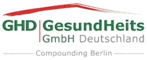 GHD GesundHeits GmbH Deutschland Compounding Berlin Logo (DPMA, 03.07.2018)