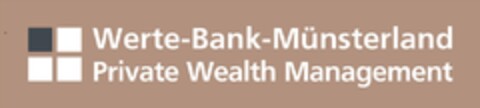 Werte-Bank-Münsterland Private Wealth Management Logo (DPMA, 05.05.2020)