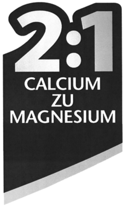 2:1 CALCIUM ZU MAGNESIUM Logo (DPMA, 29.12.2021)