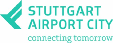 STUTTGART AIRPORT CITY connecting tomorrow Logo (DPMA, 23.04.2021)