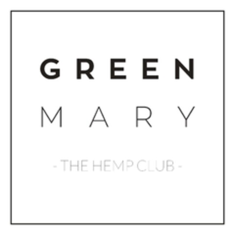 GREEN MARY - THE HEMP CLUB - Logo (DPMA, 20.09.2021)