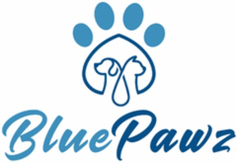 BluePawz Logo (DPMA, 08.07.2022)