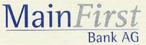 MainFirst Bank AG Logo (DPMA, 31.07.2002)