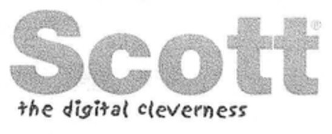 Scott the digital cleverness Logo (DPMA, 05/05/2000)