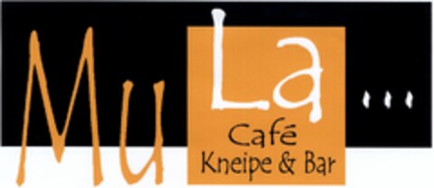 Mu La Café Kneipe & Bar Logo (DPMA, 09/09/2003)