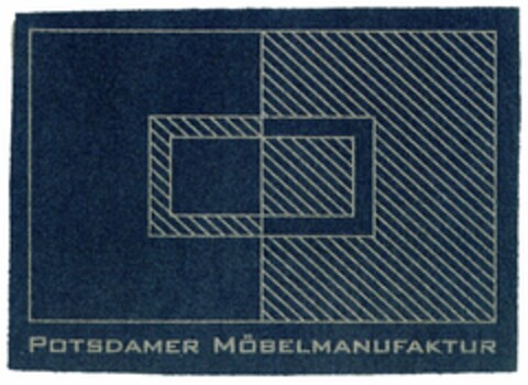 POTSDAMER MÖBELMANUFAKTUR Logo (DPMA, 30.06.2004)