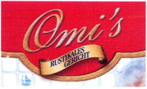 Omi's RUSTIKALES GERICHT Logo (DPMA, 21.07.2004)