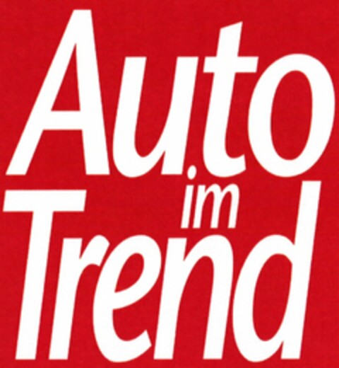 Auto im Trend Logo (DPMA, 04.03.2005)