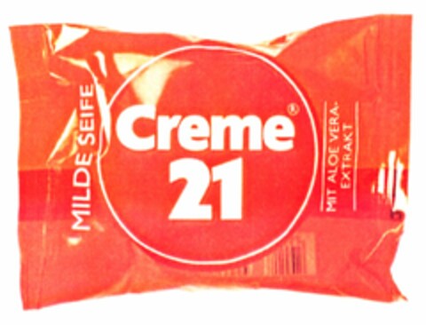 Creme 21 MILDE SEIFE Logo (DPMA, 10.05.2006)