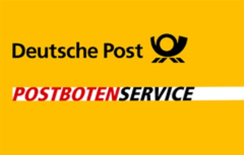 Deutsche Post POSTBOTENSERVICE Logo (DPMA, 03.09.2007)