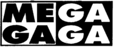 MEGA GAGA Logo (DPMA, 22.05.1996)