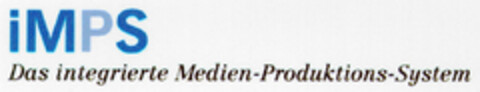 iMPS Das integrierte Medien-Produktions-System Logo (DPMA, 07.11.1998)