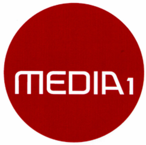 MEDIA 1 Logo (DPMA, 04/28/1999)