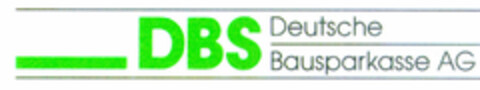 DBS Deutsche Bausparkasse AG Logo (DPMA, 08/03/1999)