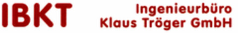 IBKT Ingenieurbüro Klaus Tröger GmbH Logo (DPMA, 16.09.1999)