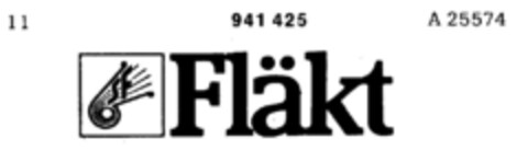 Fläkt Logo (DPMA, 24.12.1973)