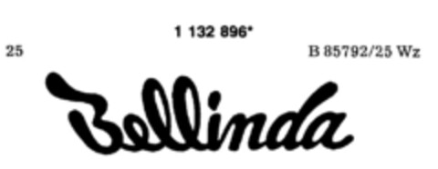 Bellinda Logo (DPMA, 28.10.1988)