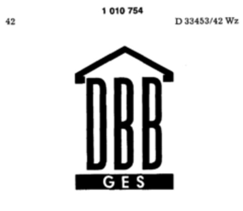 DBB GES Logo (DPMA, 02.04.1979)