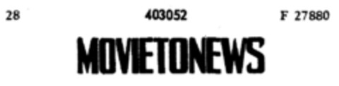 MOVIETONEWS Logo (DPMA, 19.03.1929)