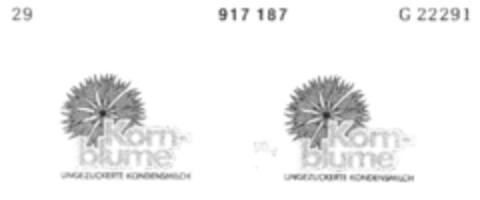 Kornblume Logo (DPMA, 13.03.1973)