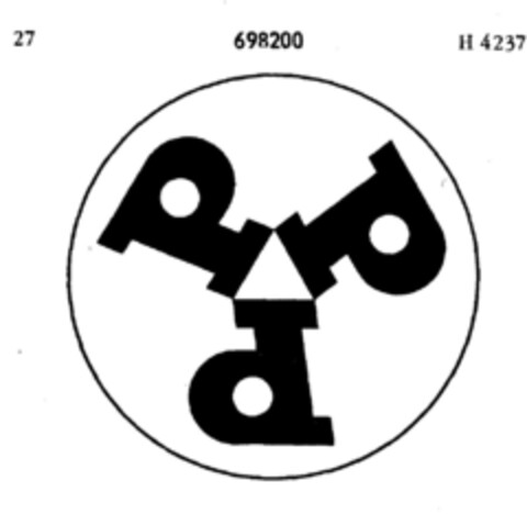 PPP Logo (DPMA, 04/22/1952)