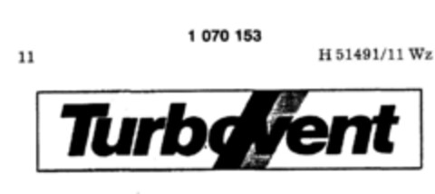 Turbovent Logo (DPMA, 06/29/1983)