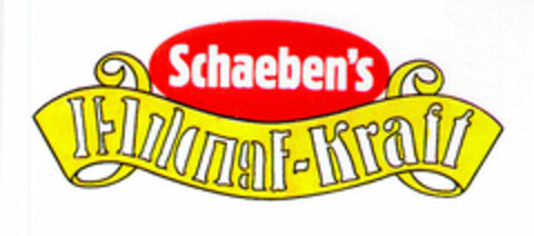 Schaeben's ...-Kraft Logo (DPMA, 13.10.1993)