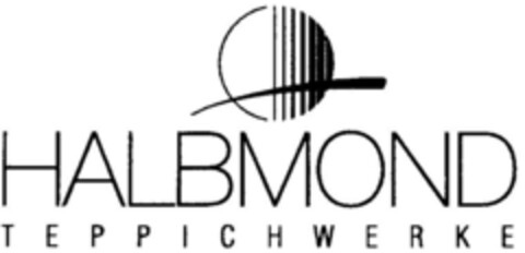 HALBMOND TEPPICHWERKE Logo (DPMA, 08.10.1994)