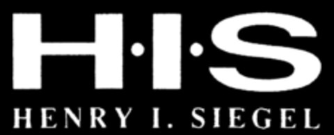 H I S HENRY I. SIEGEL Logo (DPMA, 25.10.1994)