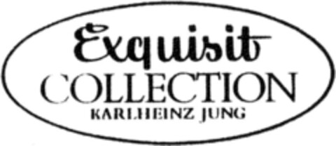 EXQUISIT COLLECTION KARLHEINZ JUNG Logo (DPMA, 12.11.1990)