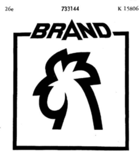 BRAND Logo (DPMA, 17.02.1959)