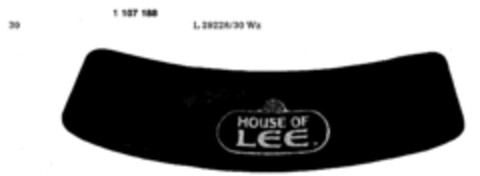 HOUSE OF LEE IMPORTED Logo (DPMA, 07.07.1986)