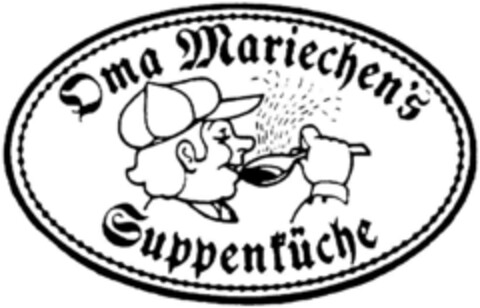 Oma Mariechen`s Suppenküche Logo (DPMA, 18.05.1990)