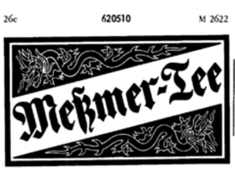 Meßmer-Tee Logo (DPMA, 06/09/1951)