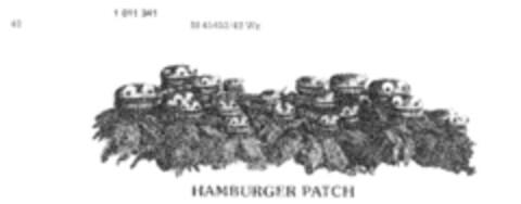 HAMBURGER PATCH Logo (DPMA, 02/16/1979)