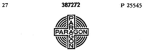 PARAGON Logo (DPMA, 05.09.1927)