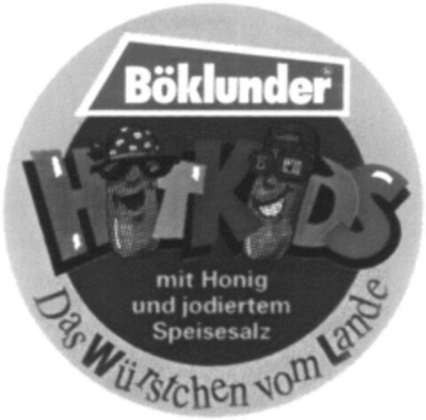 Böklunder HITKIDS Logo (DPMA, 09/28/1993)