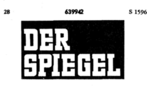 DER SPIEGEL Logo (DPMA, 03.07.1951)