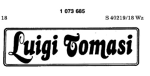 Luigi Tomasi Logo (DPMA, 23.03.1984)