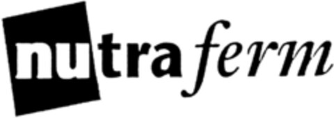 nutra ferm Logo (DPMA, 21.12.1992)