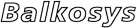 Balkosys Logo (DPMA, 09.06.1994)