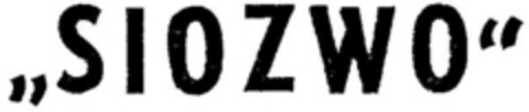 "SIOZWO" Logo (DPMA, 08.11.1979)