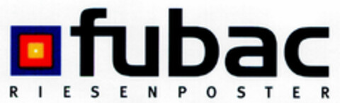 fubac RIESENPOSTER Logo (DPMA, 13.04.2000)