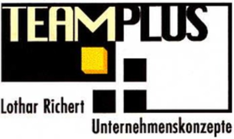 TEAMPLUS Lothar Richert Unternehmenskonzepte Logo (DPMA, 16.01.2001)