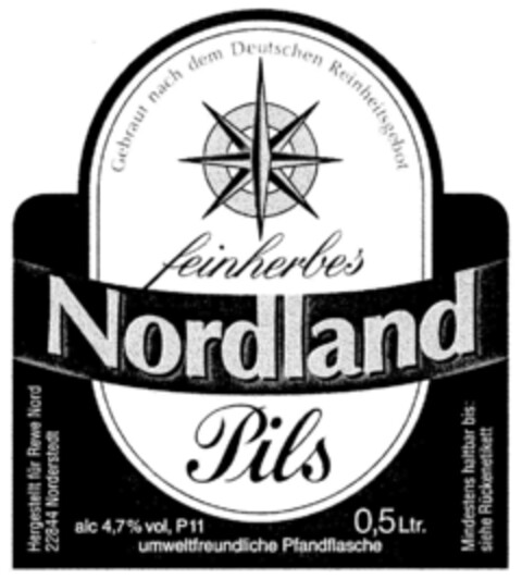 feinherbes Nordland Pils Logo (DPMA, 13.08.2001)
