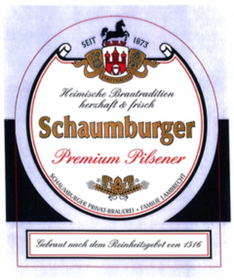 Schaumburger Pilsener Logo (DPMA, 04.02.2009)