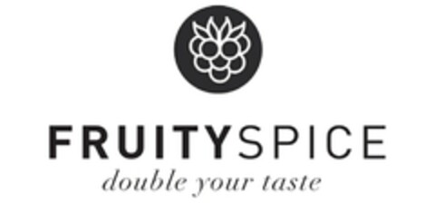 FRUITYSPICE double your taste Logo (DPMA, 02.02.2010)